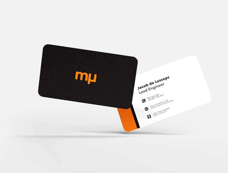 Mu Design Business Card Design