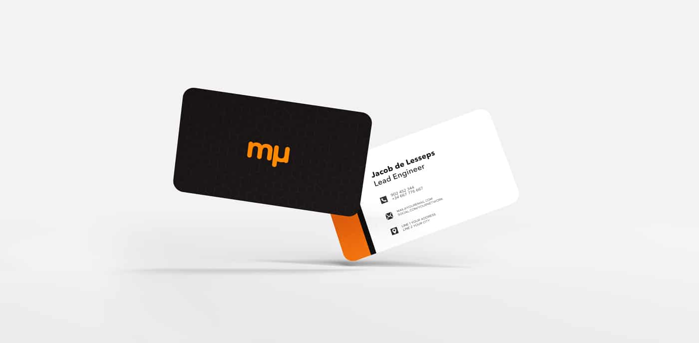 Mu Design Business Card